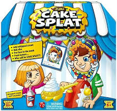 ZURU Cake Splat cream face game make a cake go Splat pie in face kids game