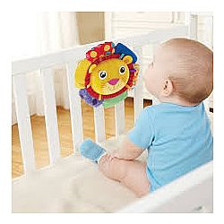 Lamaze Logan The Lion Crib Soother Playthings Aplenty