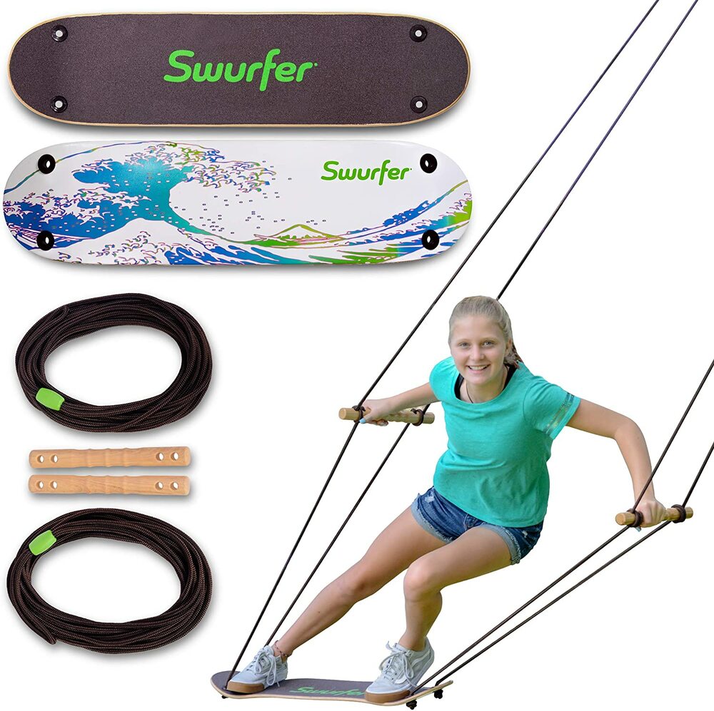 Swurfer Original Stand Up Surfing Tree Swing – Flybar